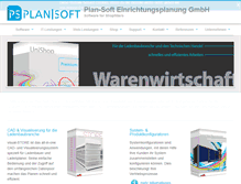 Tablet Screenshot of plan-soft.com