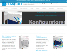 Tablet Screenshot of plan-soft.de